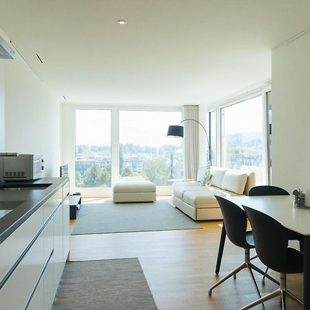 Penthouse Apartments Lakeside Lucerne Luaran gambar